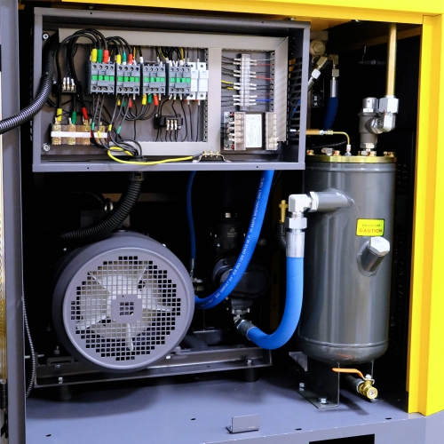 Kompresor śrubowy 3w1 15kW | 2300L/min | Zbiornik 500L i Osuszacz